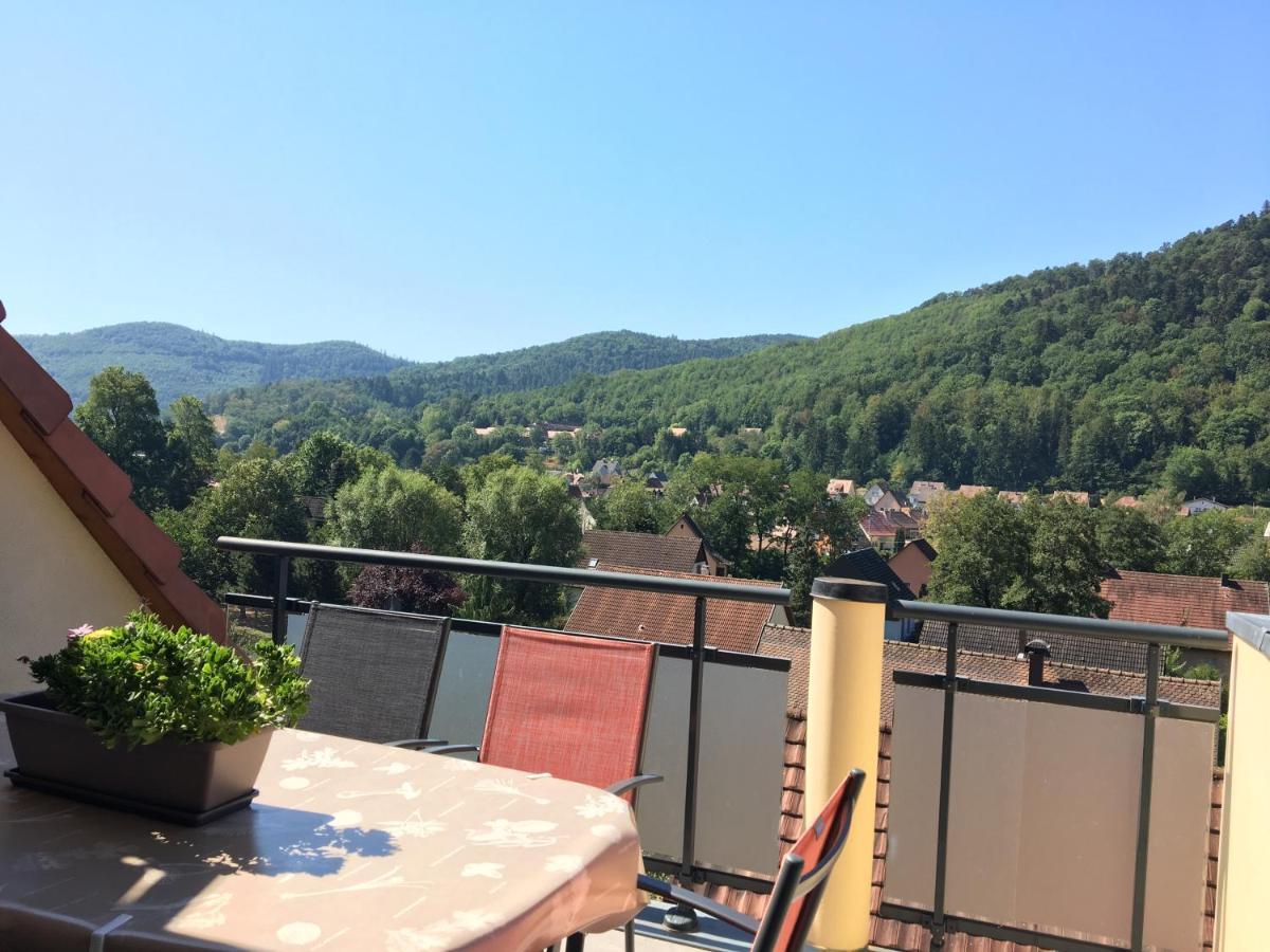 Le Panorama Lägenhet Kaysersberg-Vignoble Exteriör bild